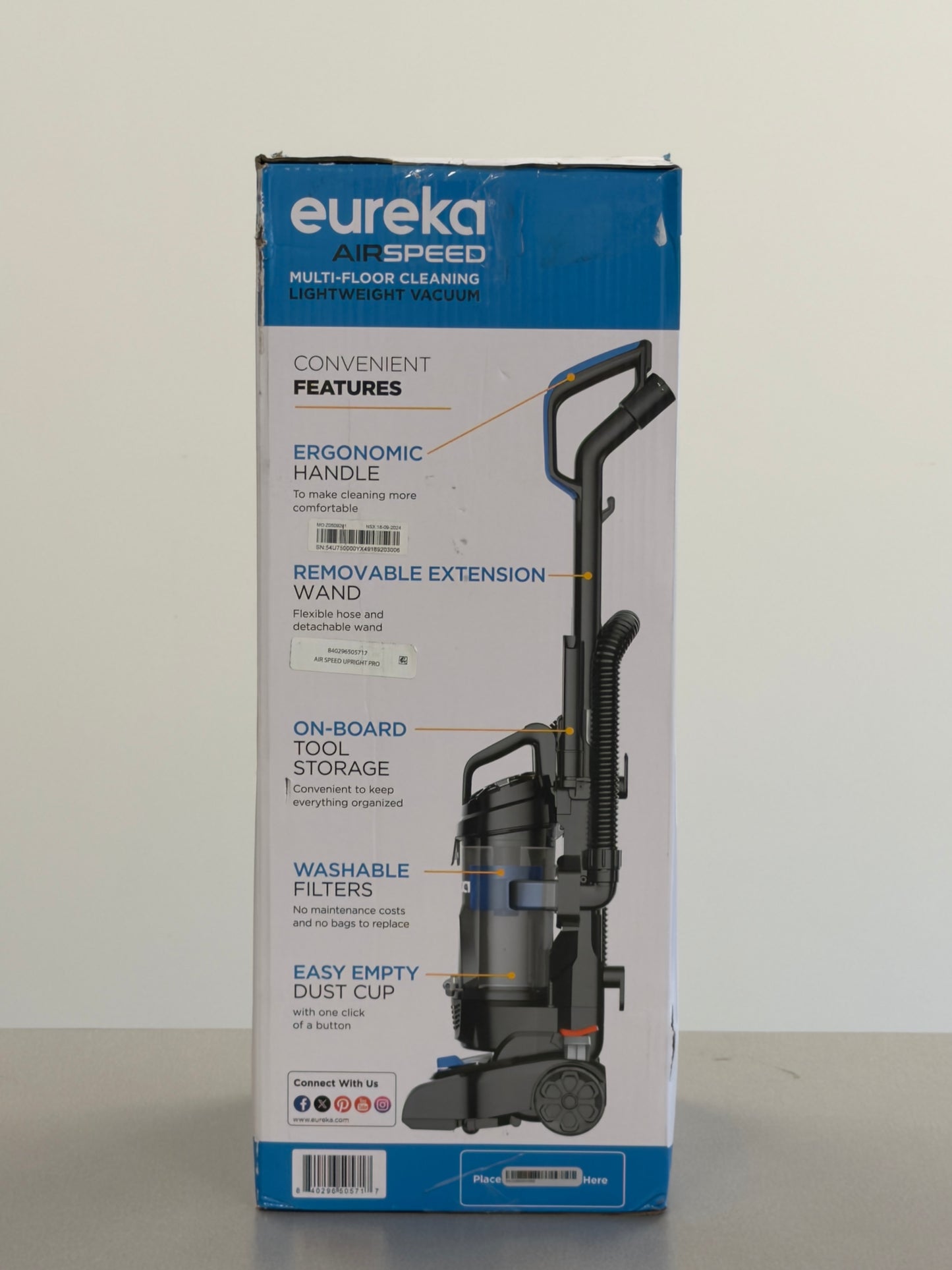Eureka Airspeed Multi-Floor Lightweight Vacuum