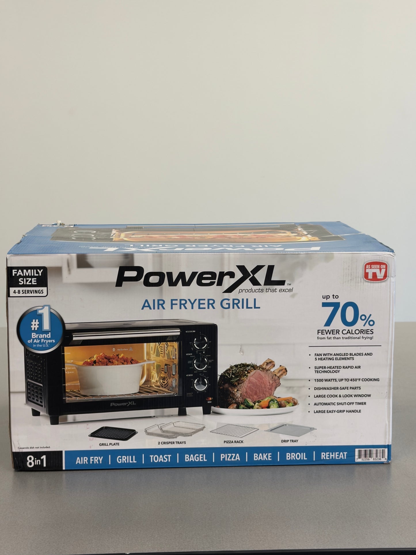 PowerXL Air Fryer Grill (8-in-1 Multi-Cooker)