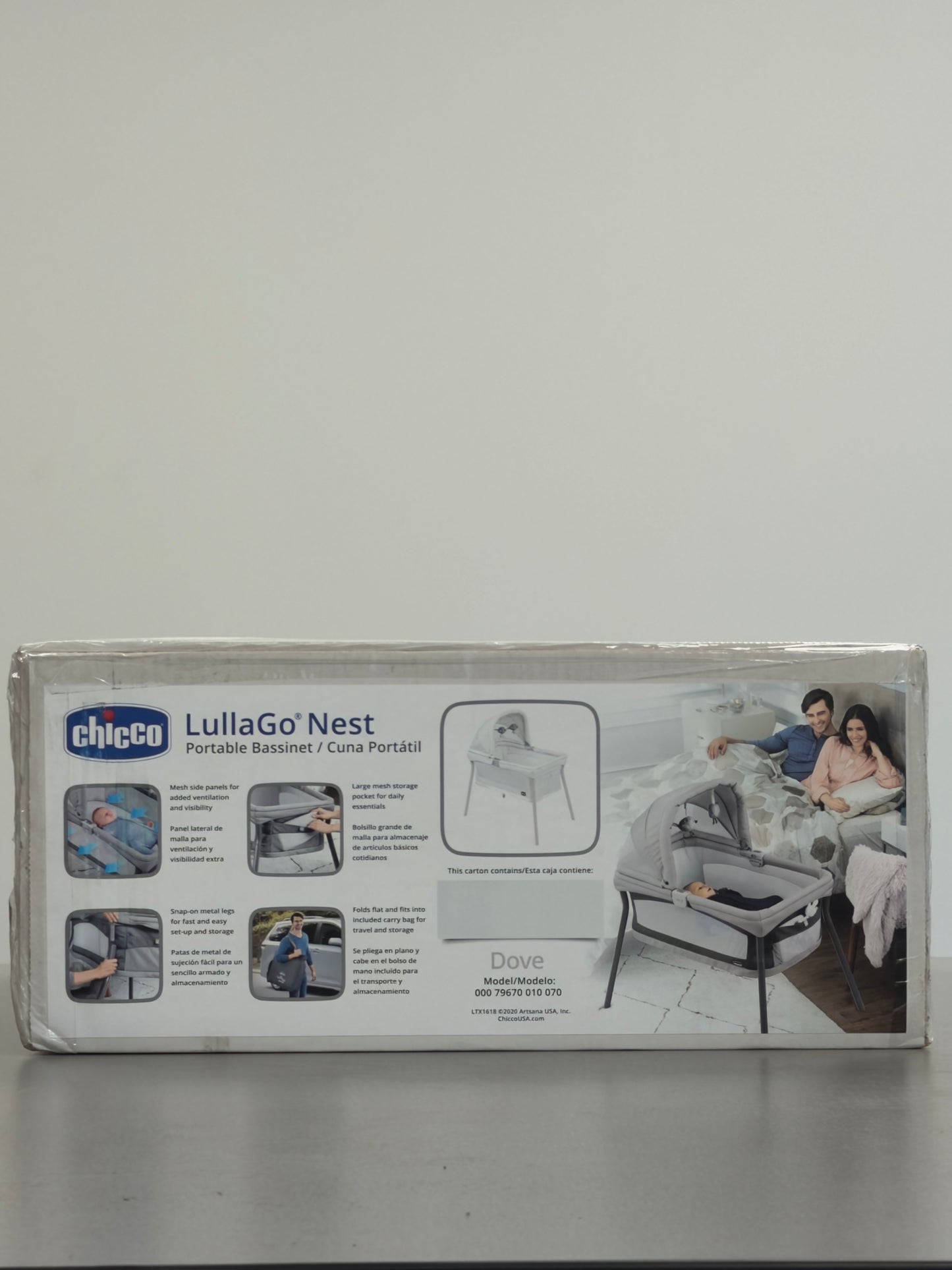 Chicco LullaGo® Nest Portable Bassinet