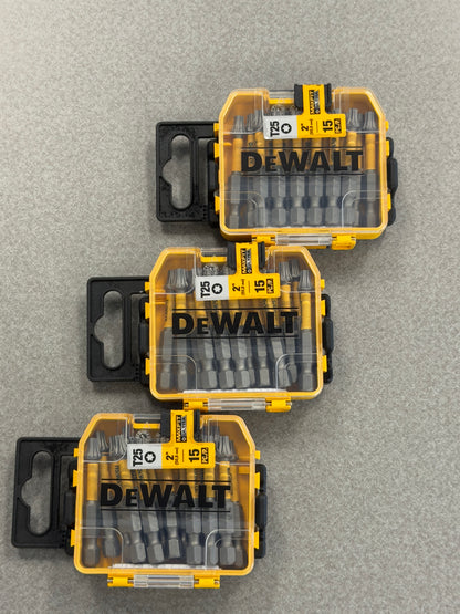DeWALT MAXFIT ULTRA™ T25 Impact Driver Bit Sets (15-Piece)
