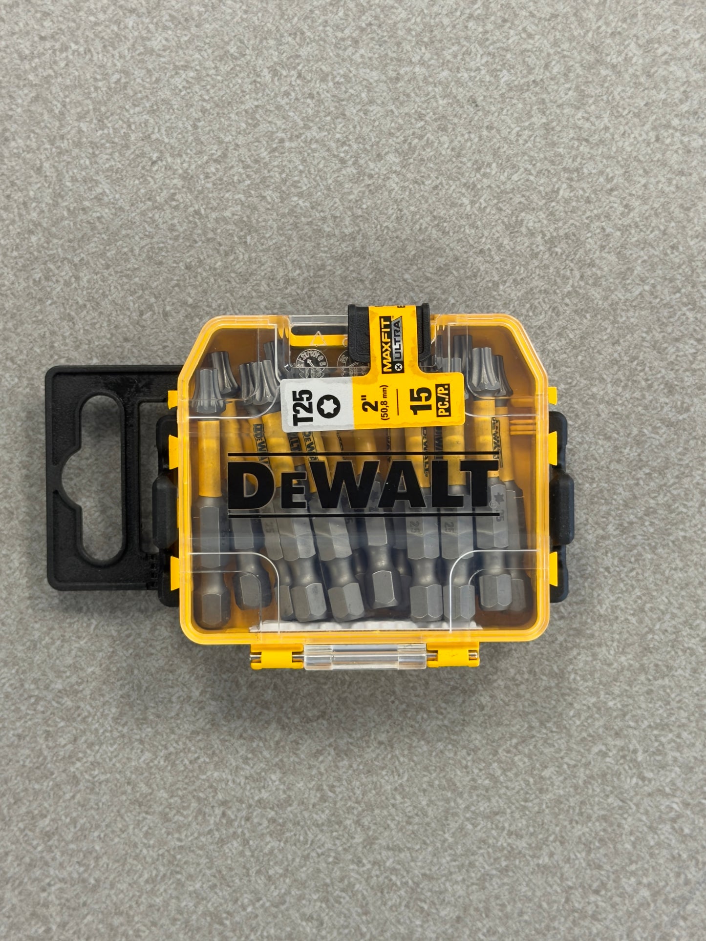 DeWALT MAXFIT ULTRA™ T25 Impact Driver Bit Sets (15-Piece)