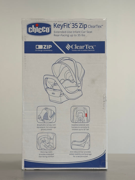 Chicco KeyFit® 35 Zip ClearTex™ Infant Car Seat