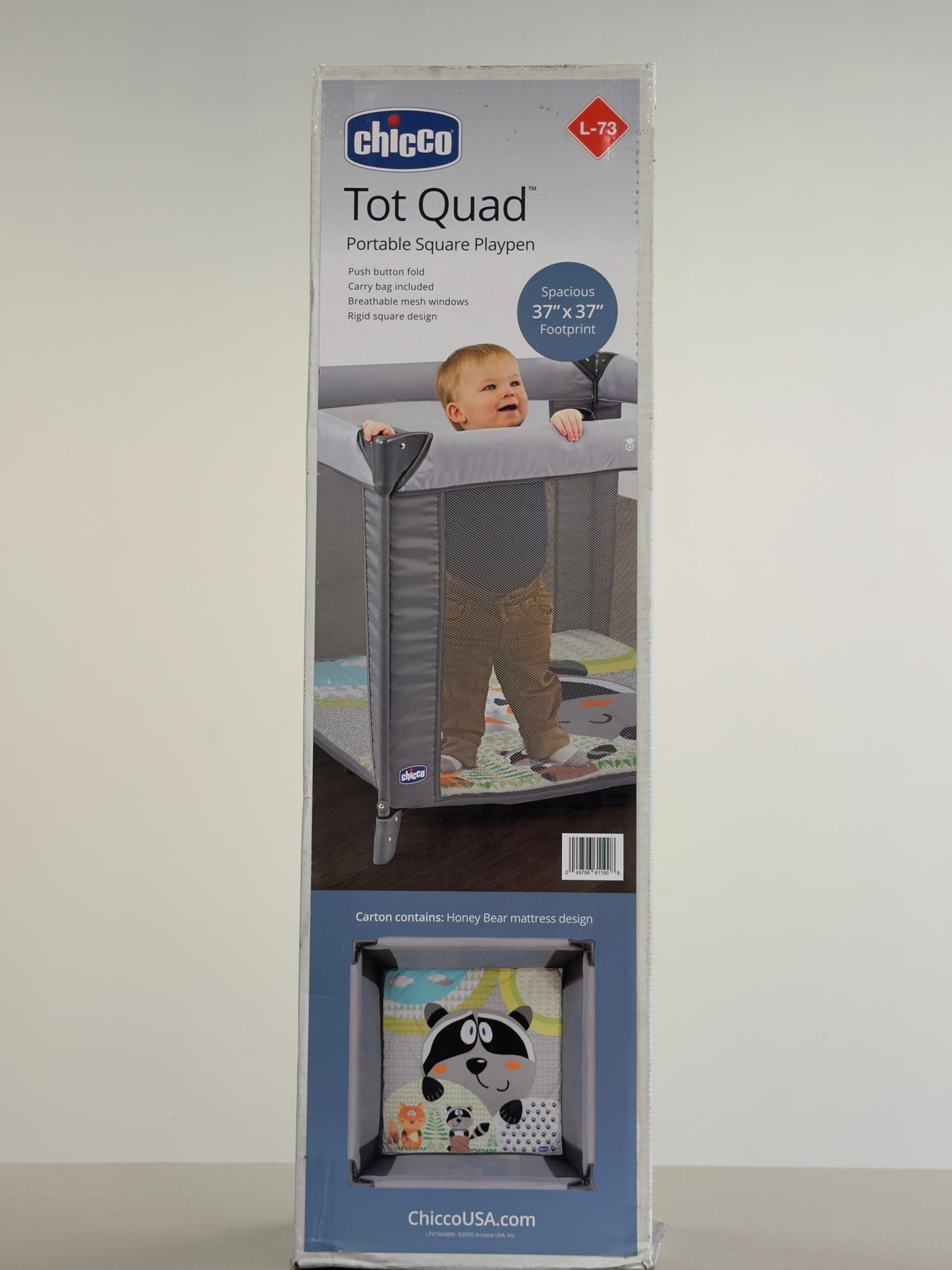 Chicco Tot Quad™ Portable Square Playpen